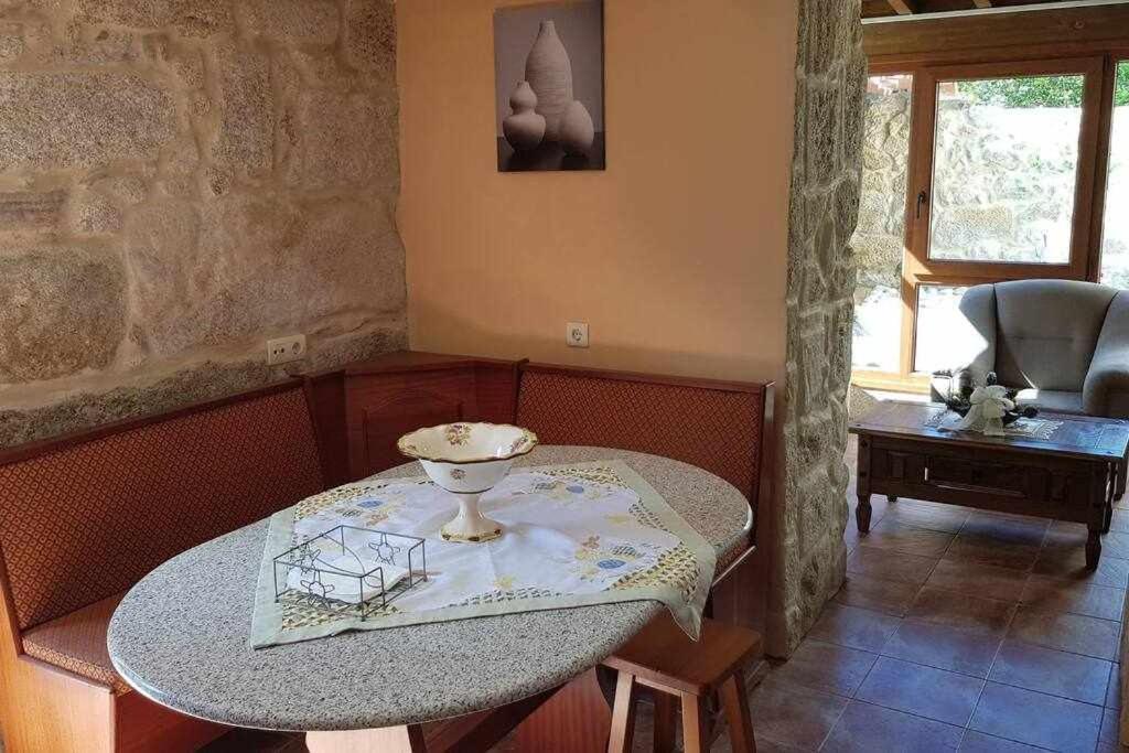 Villa Casa Cuadrantecasa De Piedra En Playa De Carnota Pedrafigueira Esterno foto