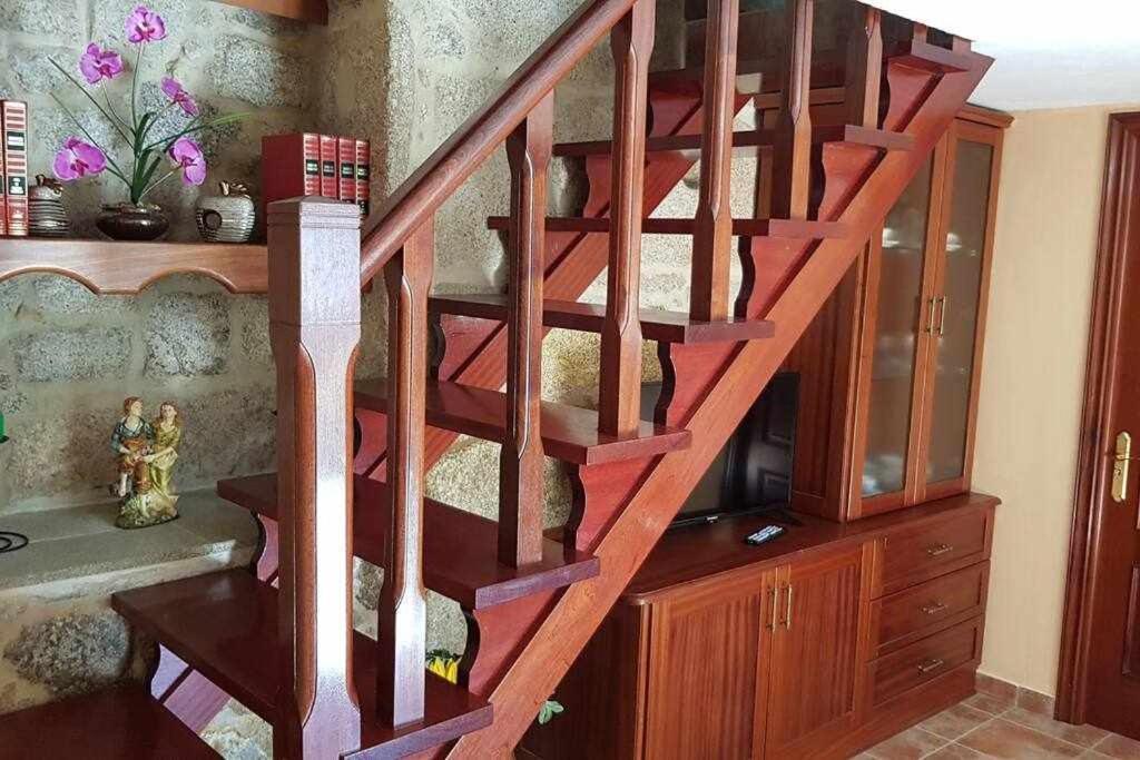 Villa Casa Cuadrantecasa De Piedra En Playa De Carnota Pedrafigueira Esterno foto