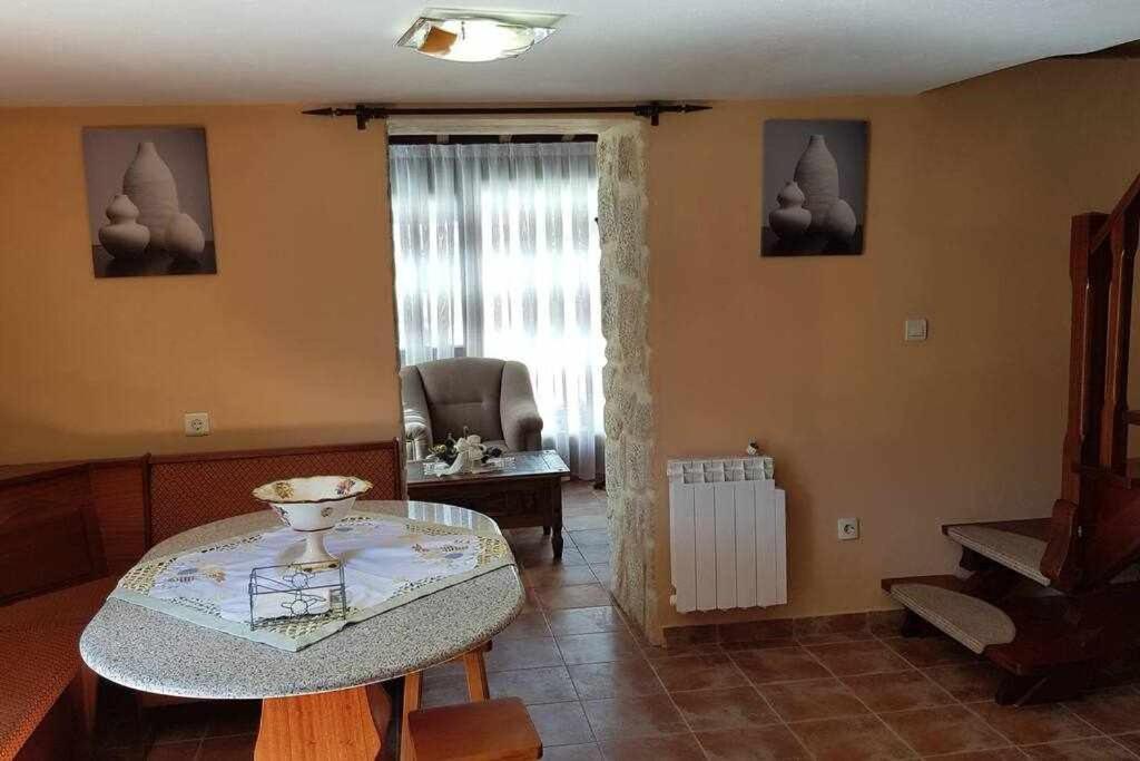 Villa Casa Cuadrantecasa De Piedra En Playa De Carnota Pedrafigueira Esterno foto