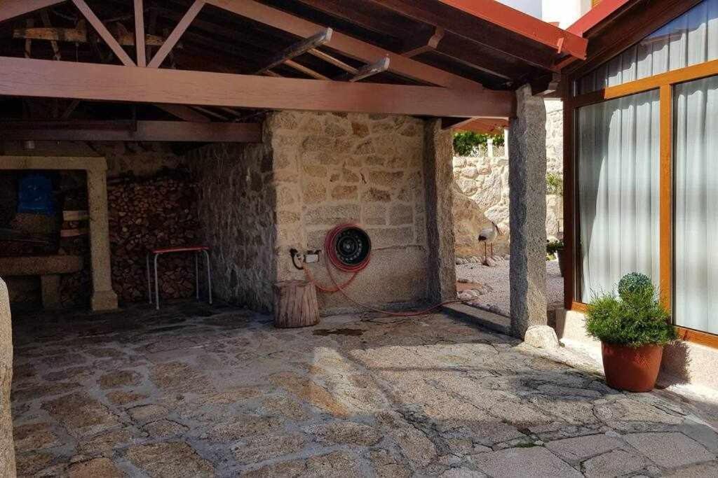 Villa Casa Cuadrantecasa De Piedra En Playa De Carnota Pedrafigueira Esterno foto