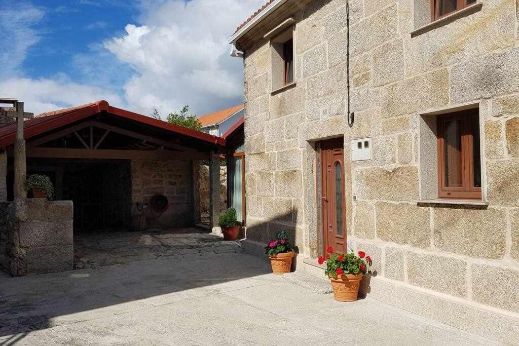 Villa Casa Cuadrantecasa De Piedra En Playa De Carnota Pedrafigueira Esterno foto